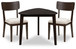 Shorbyn - 3 Pc. - Dining Table And 2 Chairs - Merlot