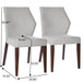 Luca - Dining Chair (Set of 2) - Light Gray