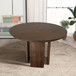 Alden - Round Dining Table - Walnut