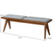 Keira - Modern Aesthetics Bench