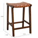 James - Mid-Century Modern Genuine Counter Stool