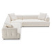 Kaynes - Elegant Upholstery Corner Sofa