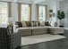 Behold Mocha Sectional with Chaise