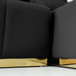 Nolan - U-Shape Corner Sofa - Black