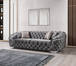 Lupino Velvet Sofa 98" & Loveseat 79" Set