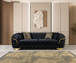 Lupino Velvet Sofa 98" & Loveseat 79" Set