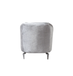 Santana Silver Velvet Sofa 89" & Loveseat 69" Set