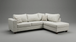 Plana Dove Sectional with Chaise