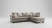 Peppa Stone Sectional with Chaise