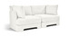Hammond - Velvet Performance Fabric Upholstered 2 Piece Loveseat