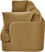 Hammond - Velvet Performance Fabric Upholstered 3 Piece Sofa