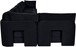 Hammond - Velvet Performance Fabric Upholstered 6 Piece L-Shaped Armless Sectional