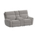 Jackpot - P1 Loveseat With Console - Explore Light Gray