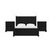 Heritage - Sleigh Bedroom Set - Black