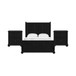 Heritage - Sleigh Bedroom Set - Black