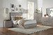 Alexandra - Solid Wood Two Drawer Nightstand - Rustic Latte