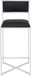 Amalfi - X-Base Stool (Set of 2) - Soot / Chrome