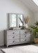 Boho Chic - Plain Mirror - Washed White