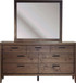 Boracay - Seven Drawer Walnut Dresser - Wild Oats Brown (2024)