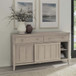 Camden - Two Drawer Two Door Oak Wood Sideboard - Chai