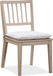 Camden - Wood Dining Chair (Set of 2) With Detachable Cushion - Chai And Oat