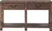 Craster - Reclaimed Wood Console Table - Smokey Taupe