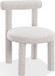 Crossroads 2.0 - Addison Modern Dining Chair (Set of 2) - Cotton Ball Boucle