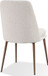 Crossroads 2.0 - Wyatt Upholstered Dining Chair (Set of 2) - Ricotta Boucle And Bronze Metal