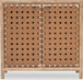 Dorsey - Weaven Bar Cabinet - Granola