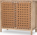 Dorsey - Weaven Bar Cabinet - Granola