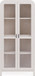 Drake - Glass Door Wooden Bookcase - Sugar