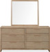 Furano - Wall Or Dresser Mirror - Ginger