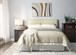 Geneva Tavel - King Nailhead Upholstered Headboard - Tumbleweed