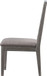 Herringbone - Solid Wood Upholstered Dining Chair (Set of 2) - Rustic Latte