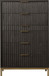 Kentfield - Solid Wood Six Drawer Chest - Black Drifted Oak (2024)