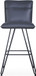 Crossroads - Demi Hairpin Leg Swivel Bar Stool (Set of 2)