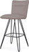 Crossroads - Demi Hairpin Leg Swivel Bar Stool (Set of 2)