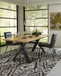 Crossroads - Demi Hairpin Leg Modern Dining Chair (Set of 2)