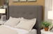 Geneva Madeleine - Wingback Upholstered Headboard