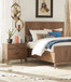 Adler - Two Drawer Nightstand - Natural Walnut