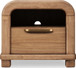 Kione - One Drawer Acacia Wood Nightstand - Lioness