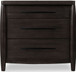 Koko - Three Drawer Nightstand With Cord Management - Minx