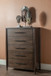 Koko - Five Drawer Acacia Wood Chest - Minx