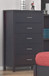 Nevis - Five Drawer Chest - Espresso (2024)