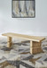 Nia - Acacia Wood Dining Bench - Lioness