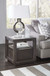 Oxford - One Drawer End Table - Basalt Gray