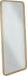 Penny - Beveled Glass Floor Mirror - Buff Cream