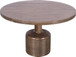 Sunrise - Liyana Solid Wood Round Dining Table - Natural Tan