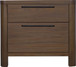 Totes - Two Drawer Nightstand - English Walnut