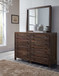 Townsend - Eight Drawer Solid Wood Dresser - Java (2024)